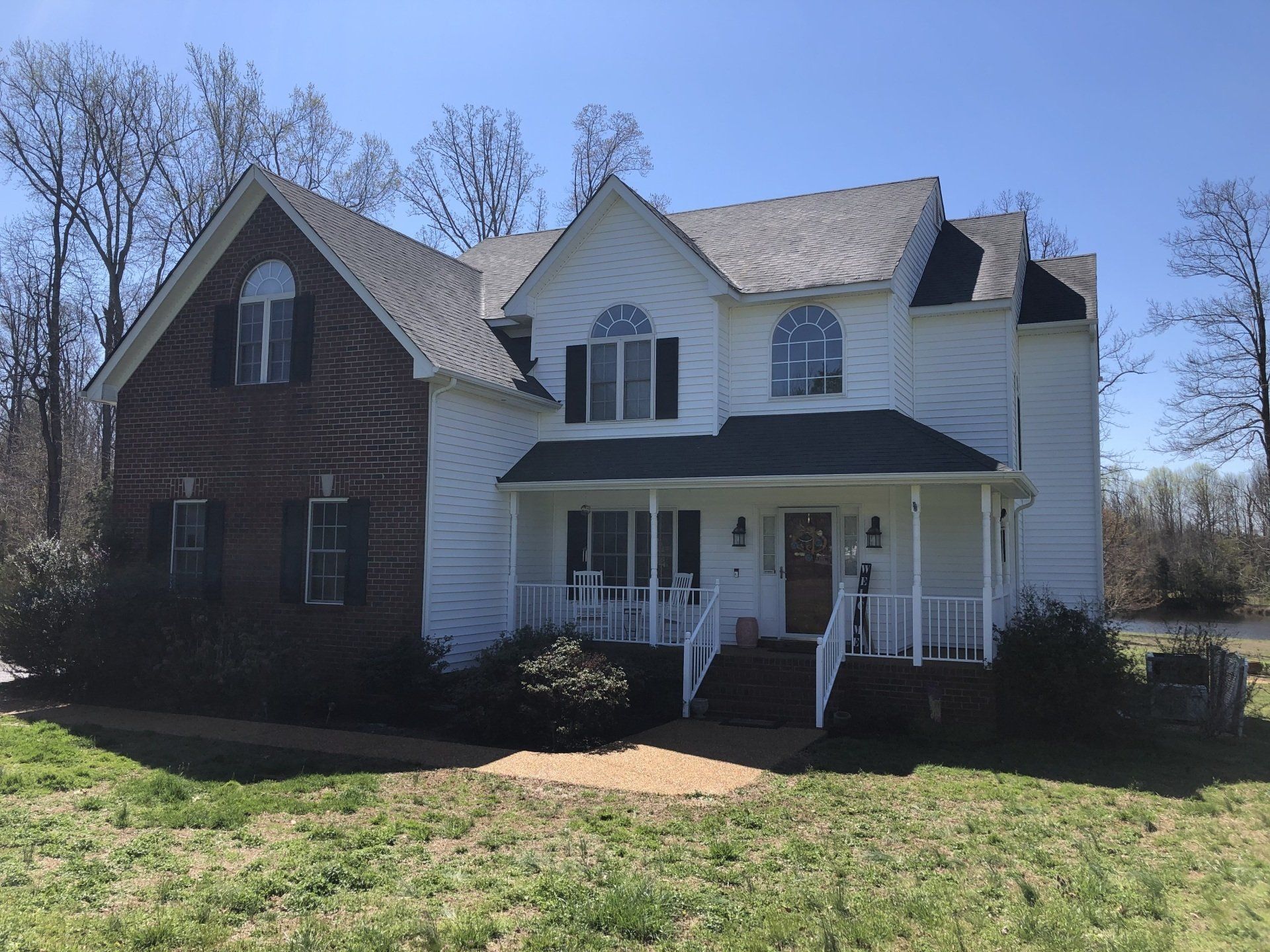 After Roof Cleaning — Kents Store, VA — Central Virginia Power Washing