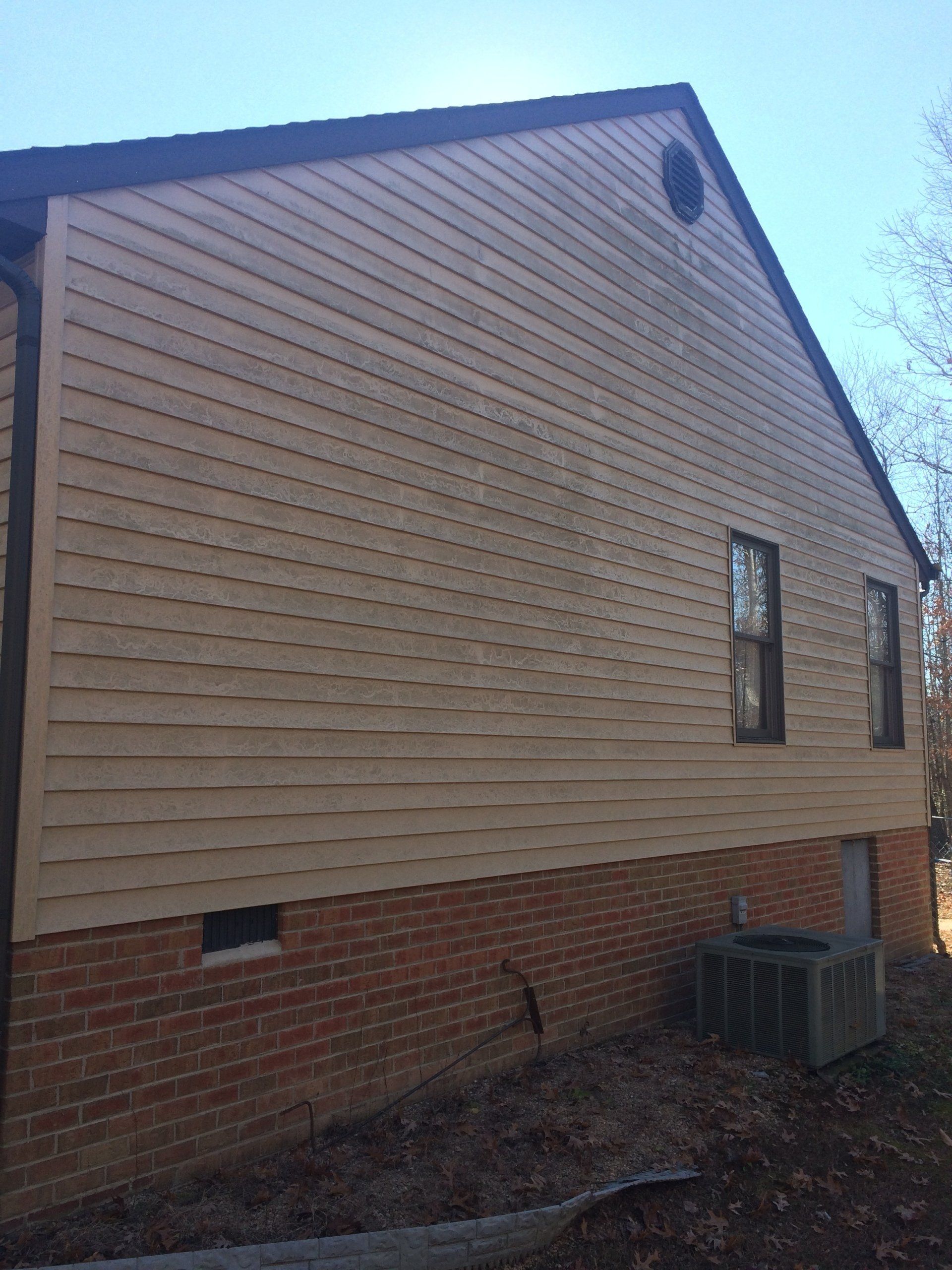 dirty rosy house exterior