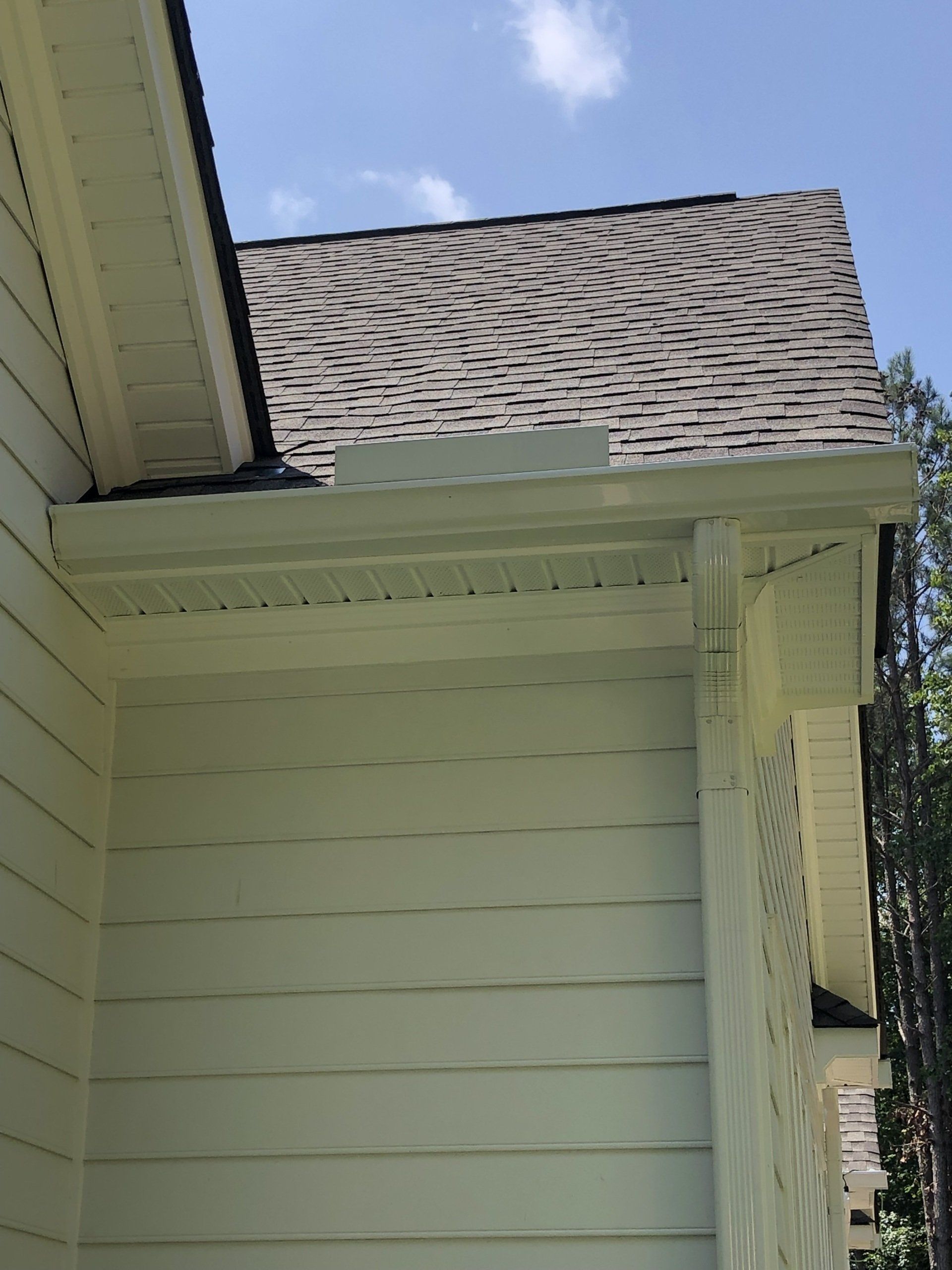 After Leaves Were Removed — Henrico, VA — Central Virginia Power Washing