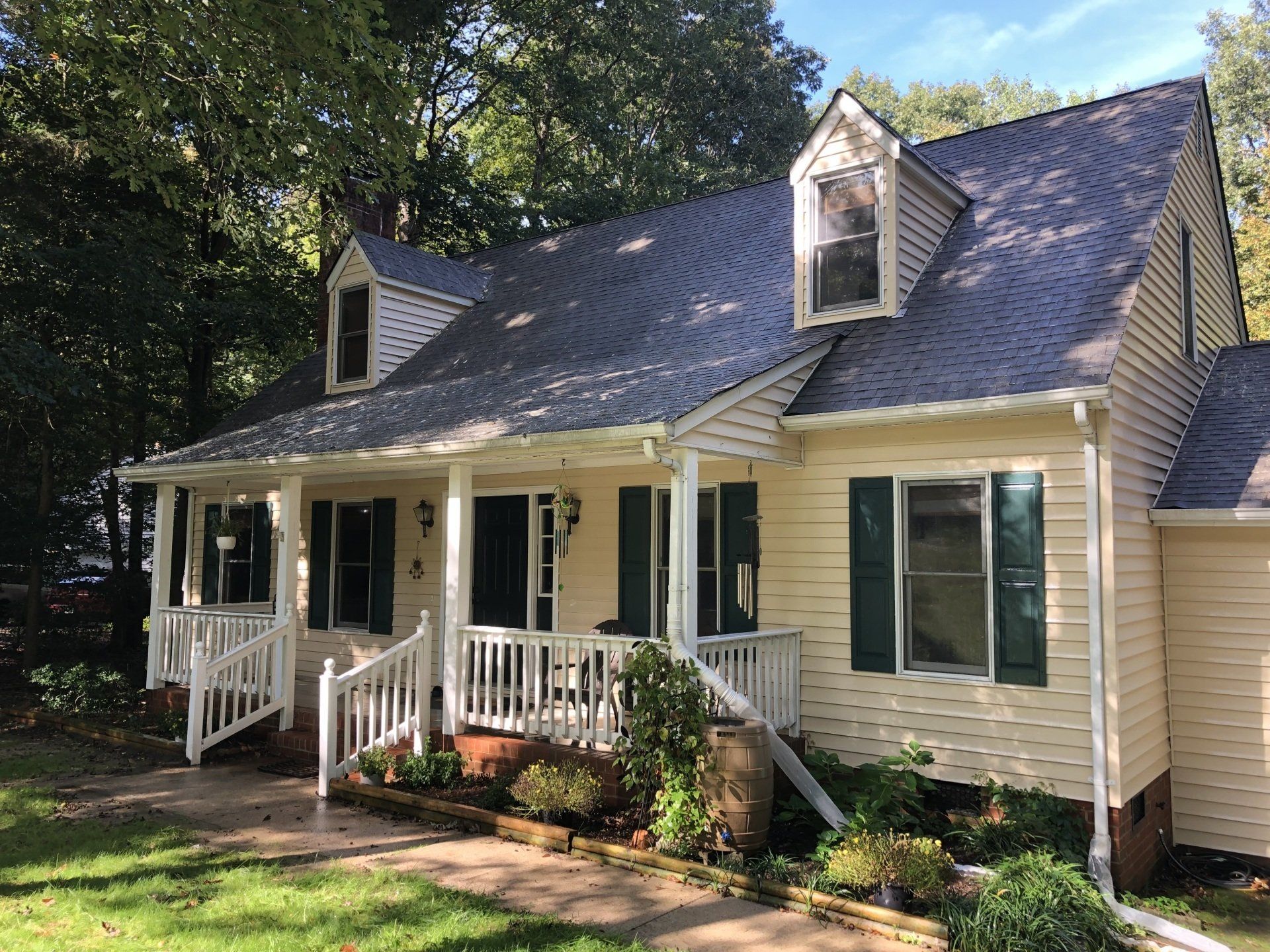 After Roof Cleaning — Kents Store, VA — Central Virginia Power Washing