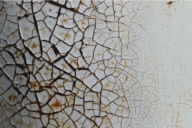 Rust on wall