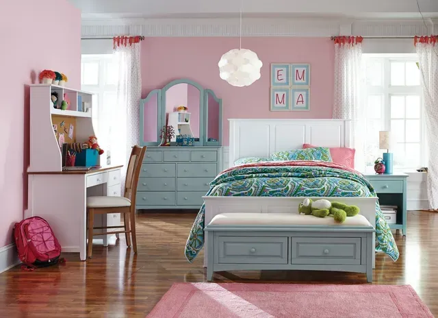 Pink Bedroom — Rockville, MD — Zadia Furniture