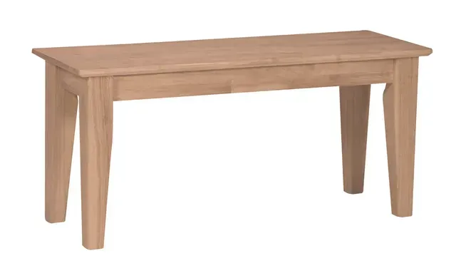 Plain Bench — Rockville, MD — Zadia Furniture
