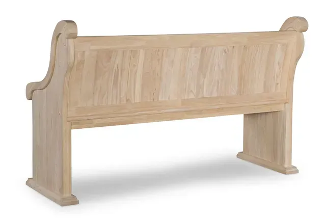 Wooden Tall Bench — Rockville, MD — Zadia Furniture