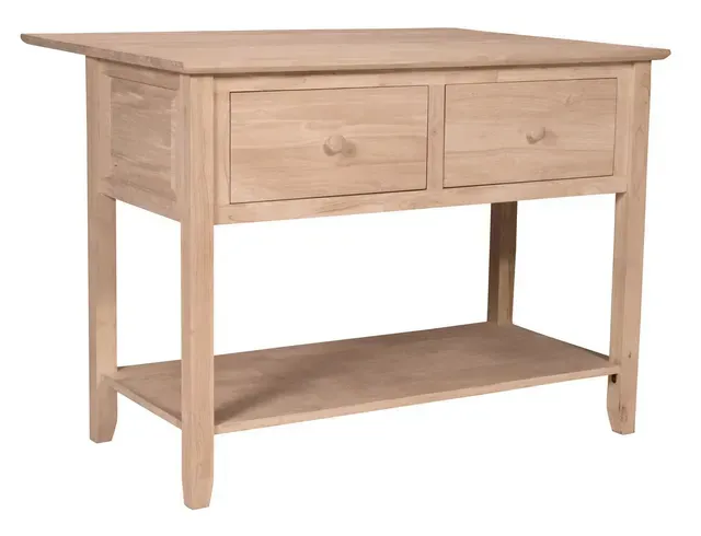 Oak Console Table — Rockville, MD — Zadia Furniture