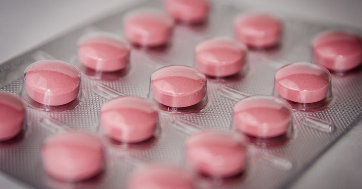 Eine Blisterpackung Tabletten