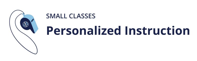 personalized instruction 2 : 1 student to instructor