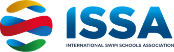 The logo for the international swim schools association