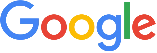 The Google logo: blue