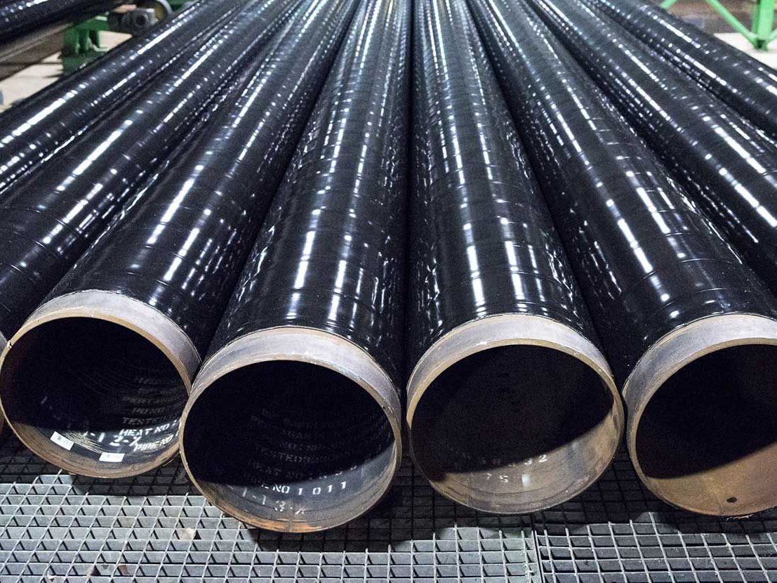 Polyethylene coating