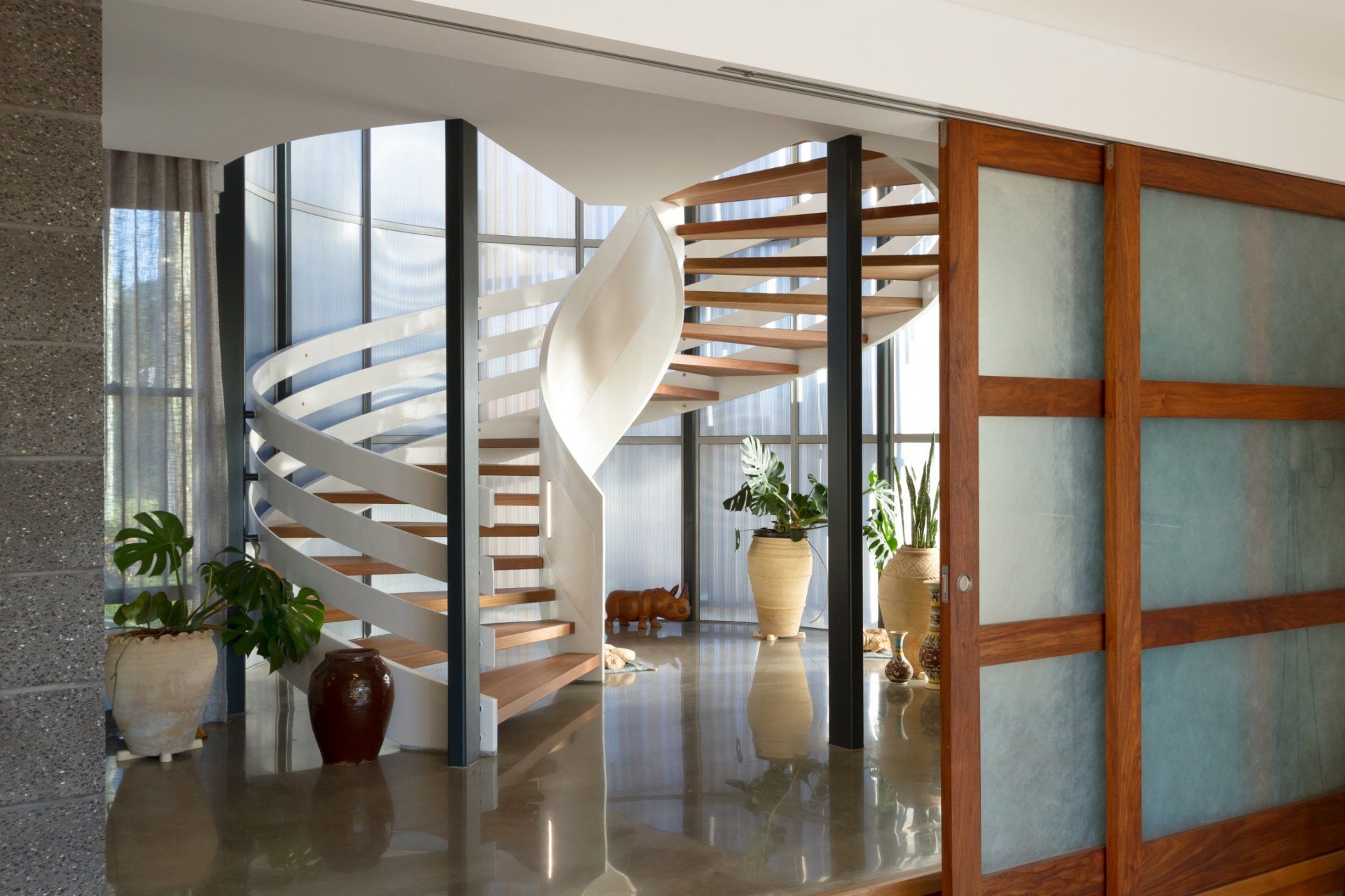 Spiral Staircase — Joinery & Cabinetry In Murwillumbah, NSW