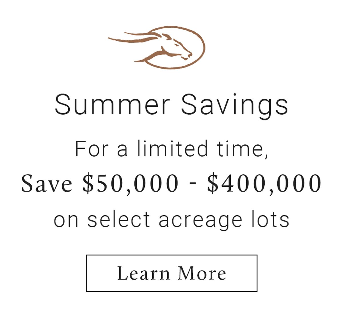 Summer Savings