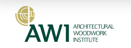 AWI Architectural Woodwork Institute logo in green and gold
