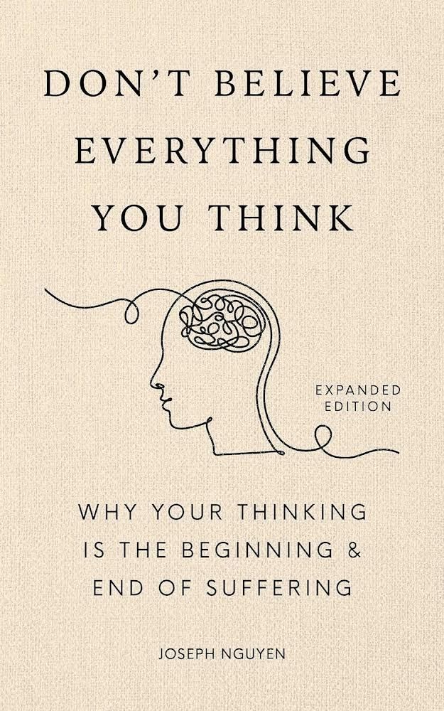 Dont Believe Everything You Think Book Cover — Franklin, TN — Shara Smile Dont Believe Everything You Think Book Cover — Franklin, TN — Shara Smile