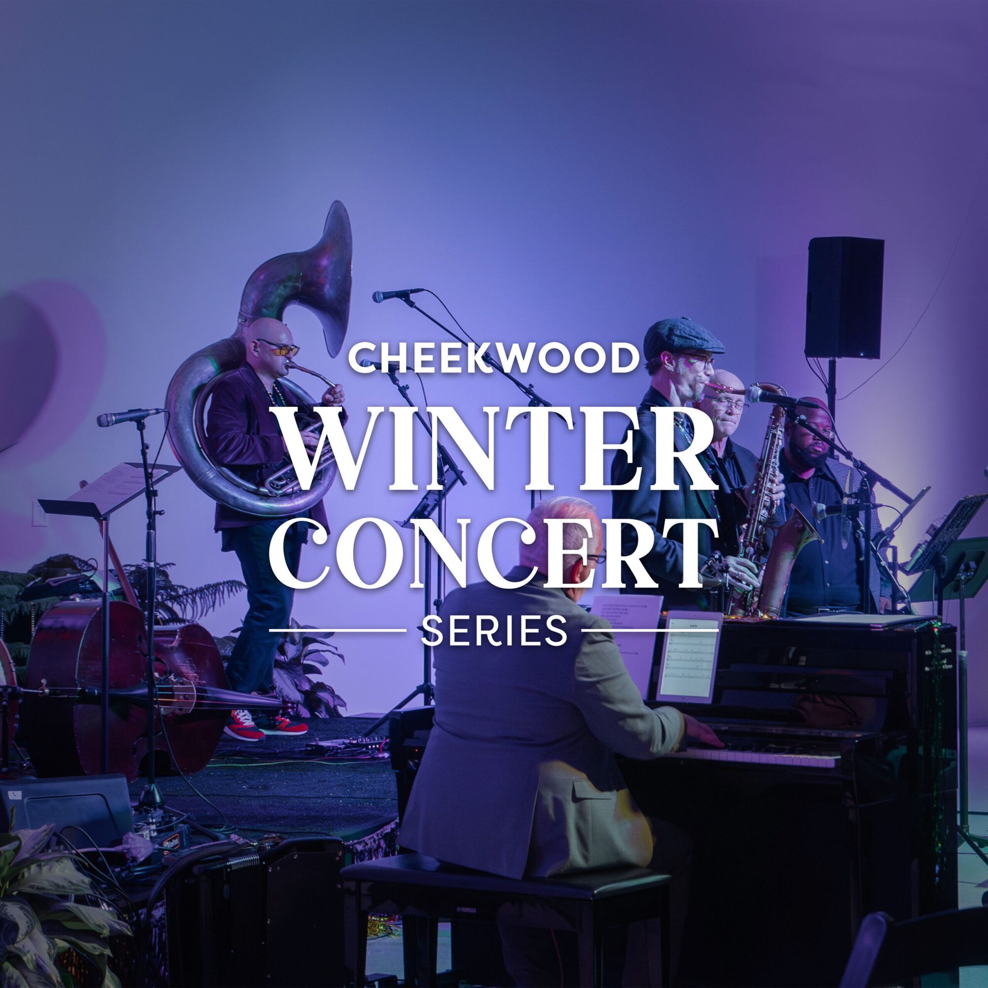 A poster for the cheekwood winter concert series A poster for the cheekwood winter concert series