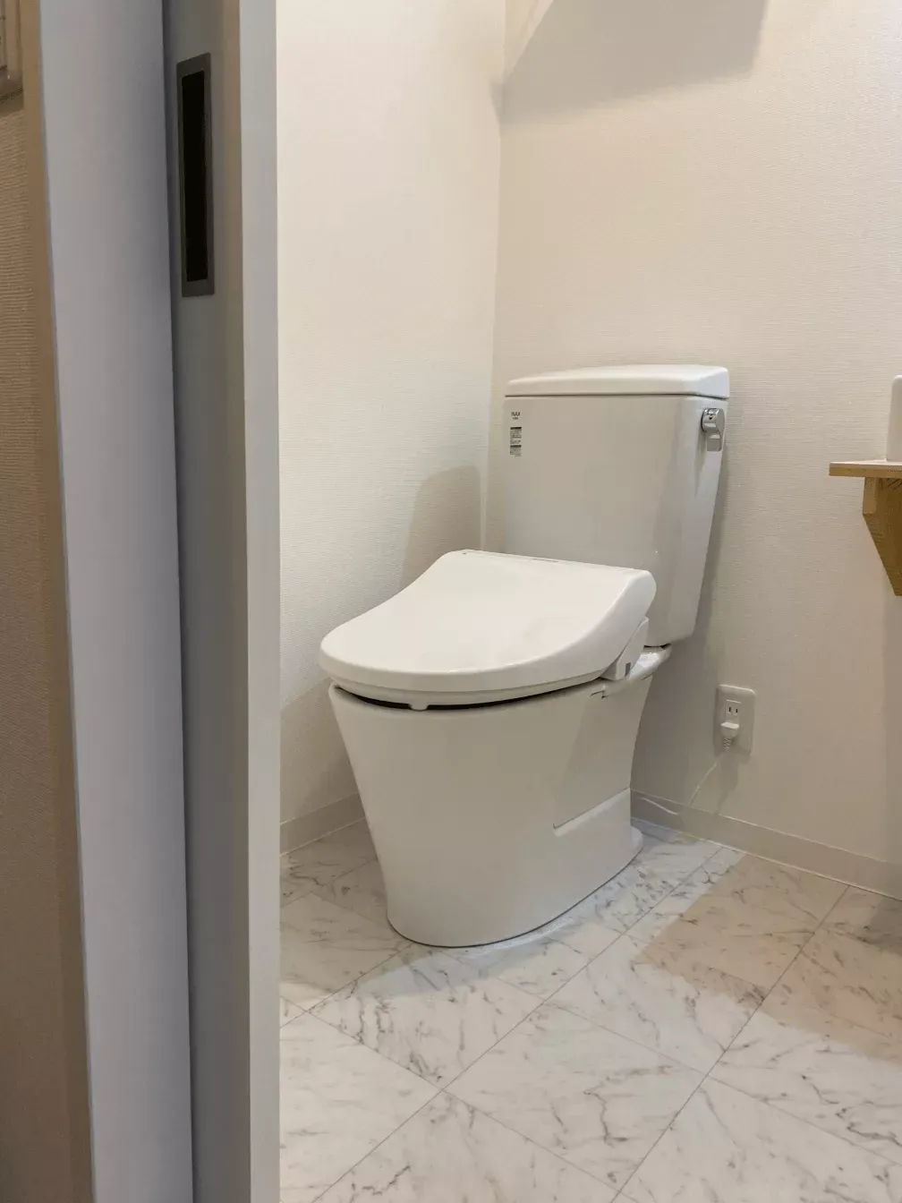 New toilet installation in a Bakersfield home completed by Top Grade Plumbing