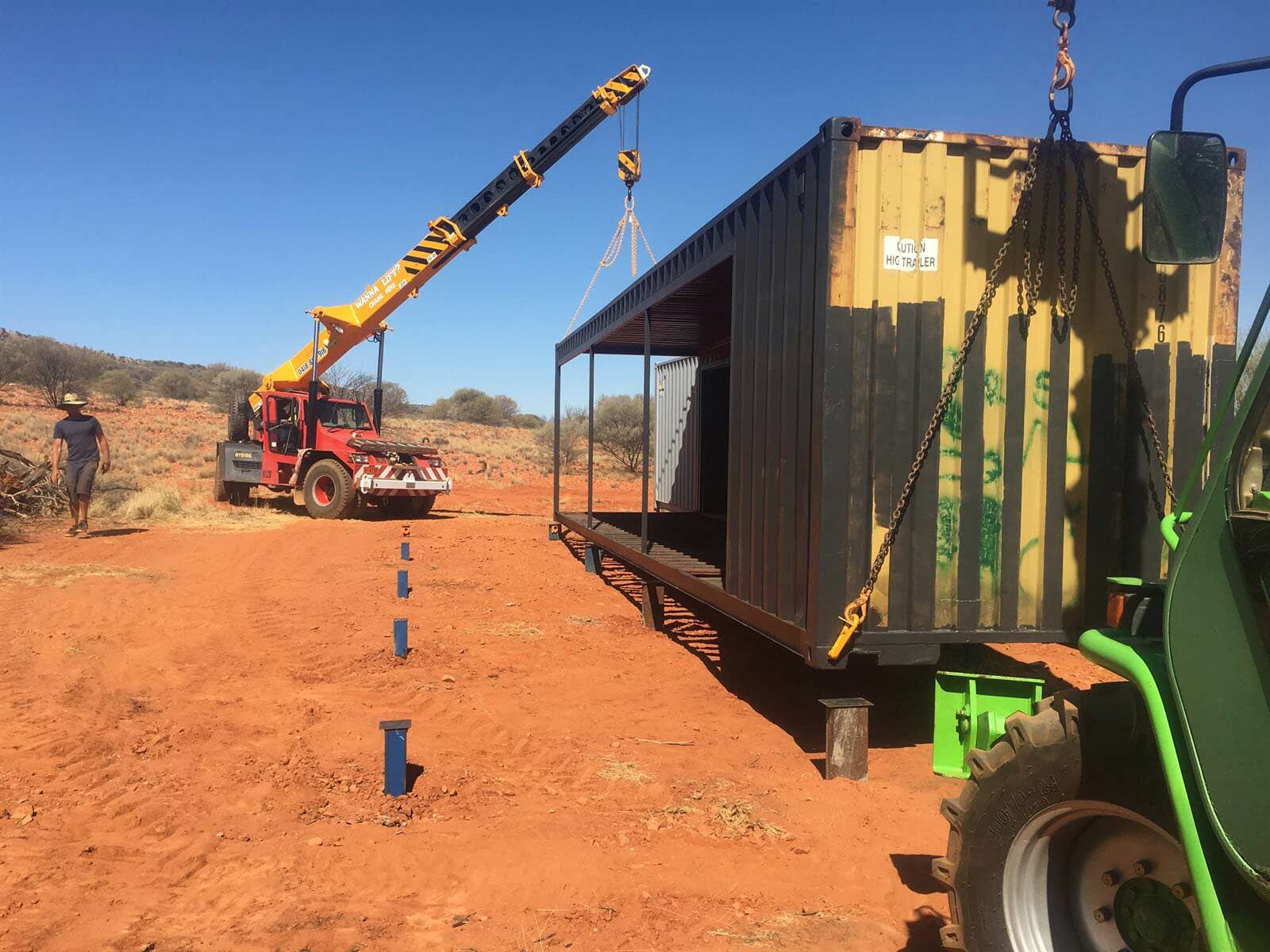 Cranes Containers Gallery Alice Springs Wanna Lift Crane Hire