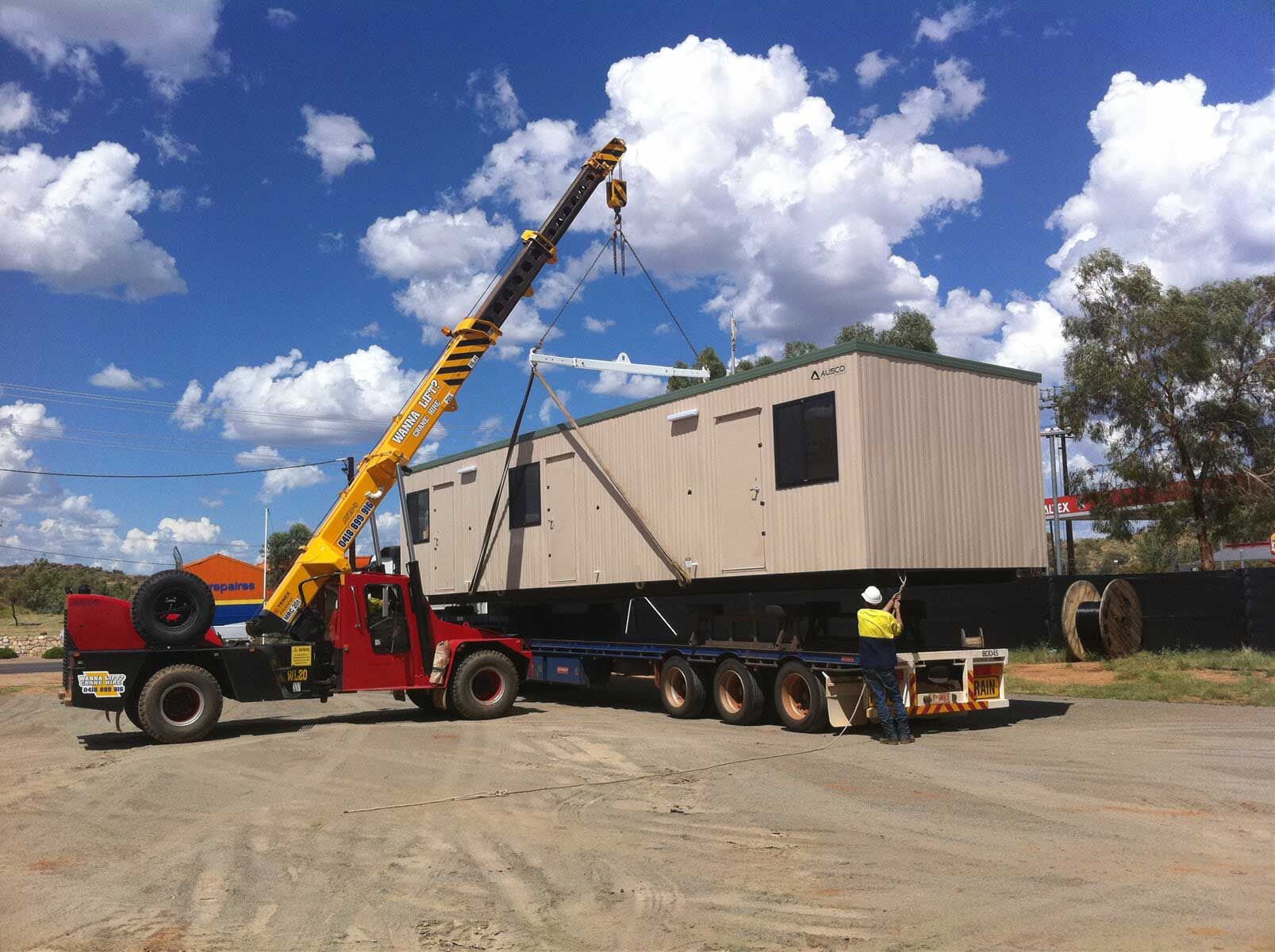 Cranes Containers Gallery Alice Springs Wanna Lift Crane Hire