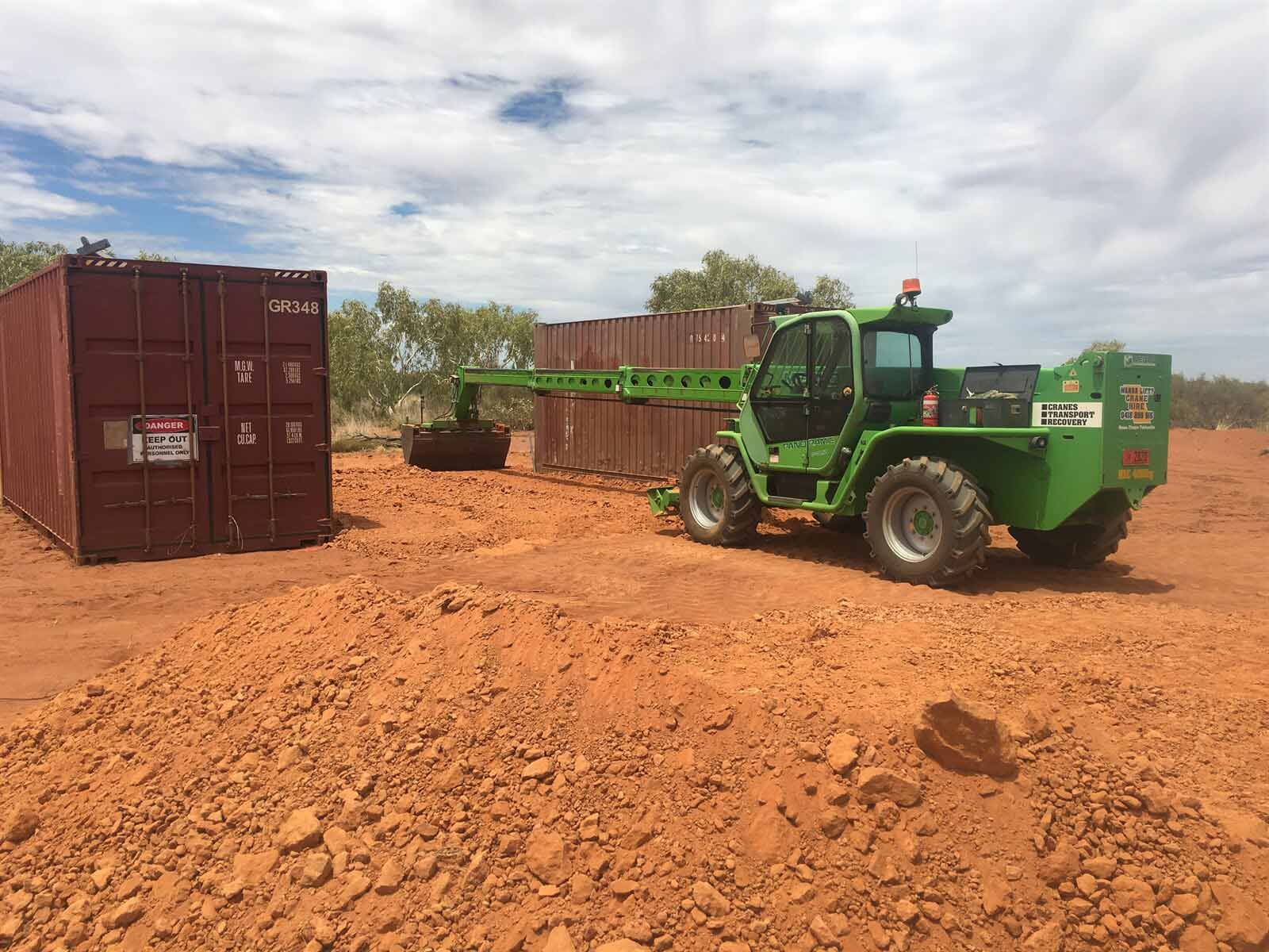 Cranes Containers Gallery Alice Springs Wanna Lift Crane Hire