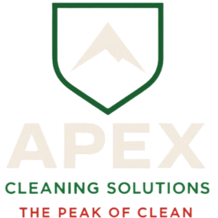 APEX Cleaning Solutions commercial cleaning logo in Central Arkansas