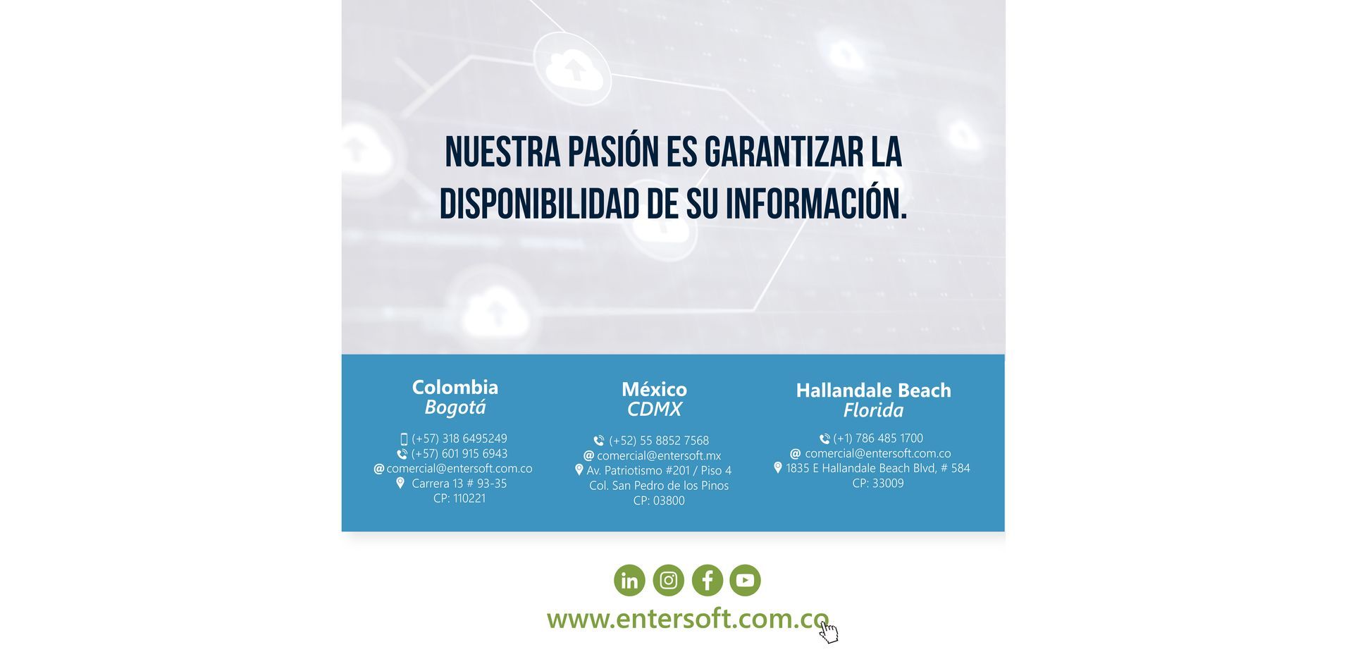 ransomware caída de sistemas, continuidad recuperación respaldo,  BCP DRP  plan de continuidad recuperación ante desastres