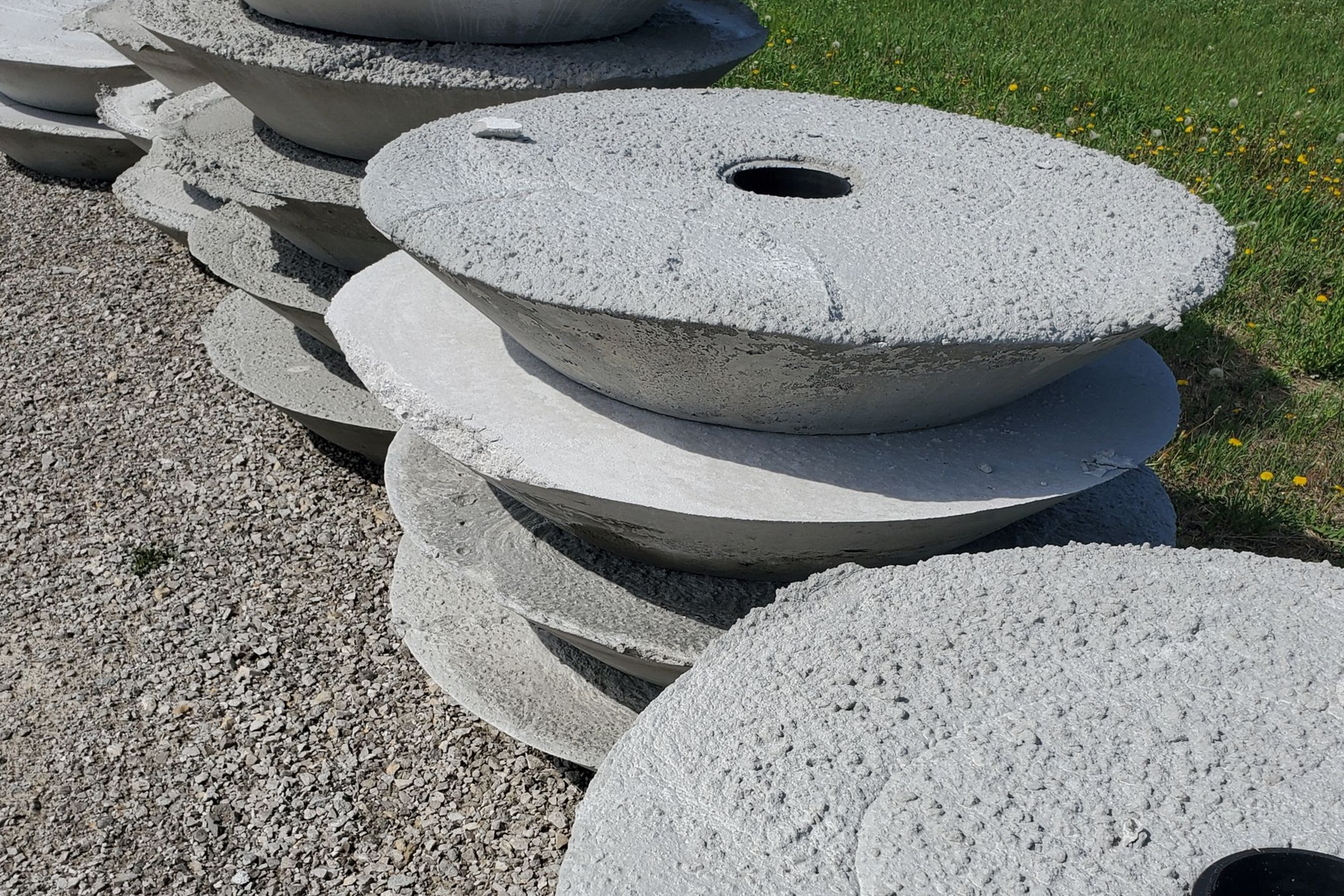 Tile Risers at Midwest Ready-Mix & Building Supplies, Inc.