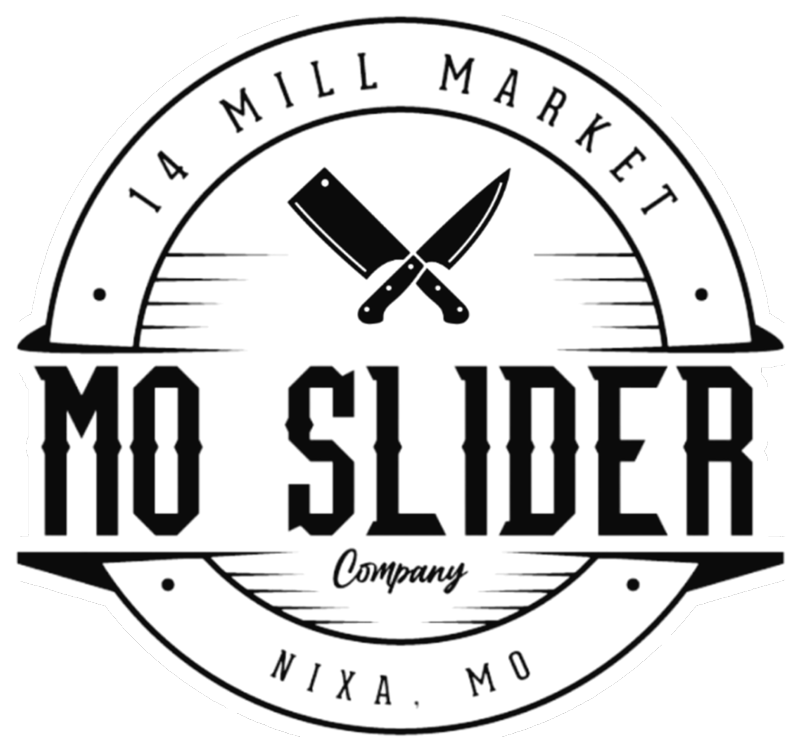 A black and white logo for the mo slider company