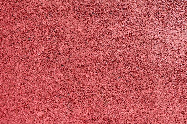 Close-up of red tarmac