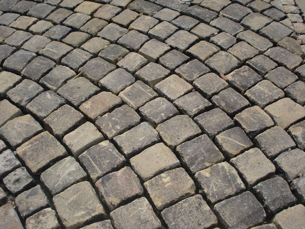 Sheffield cobblestone driveway