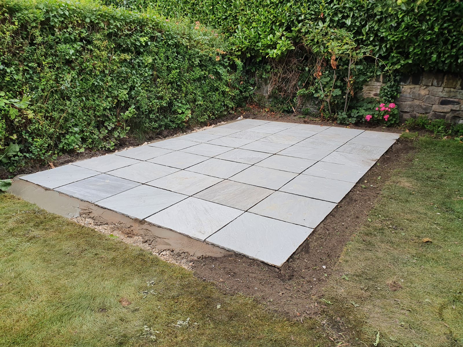 finished patio in Birley Sheffield