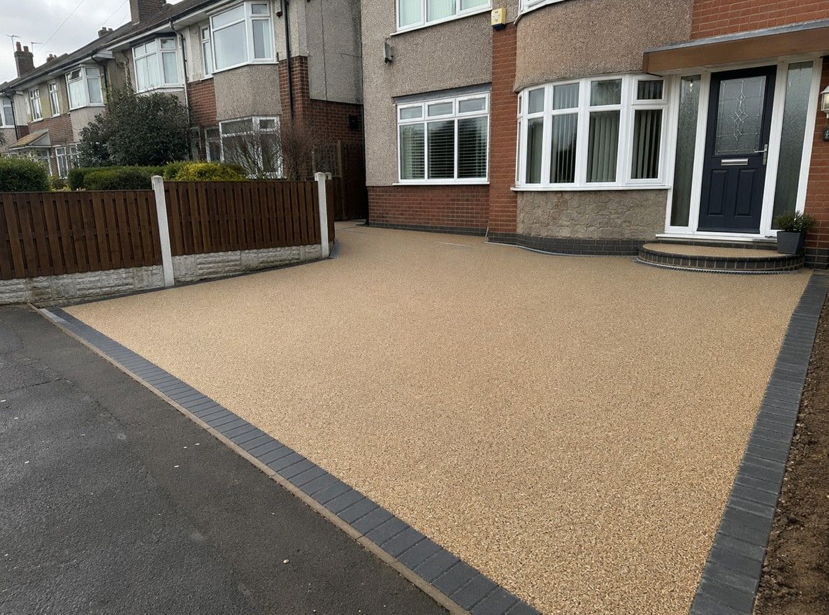 Resin bound driveway — Woodseats, S8 Sheffield