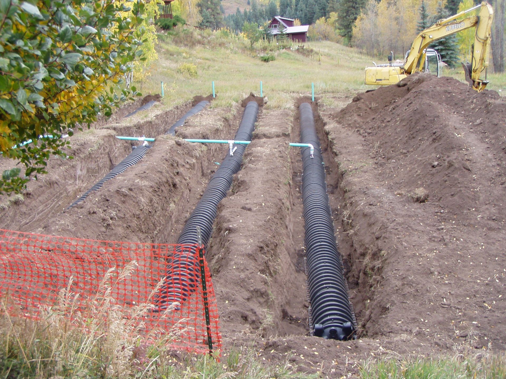Sunnyside Gravel and Excavation, contractors in Durango CO La Plata county grading and septic, utilities and foundations