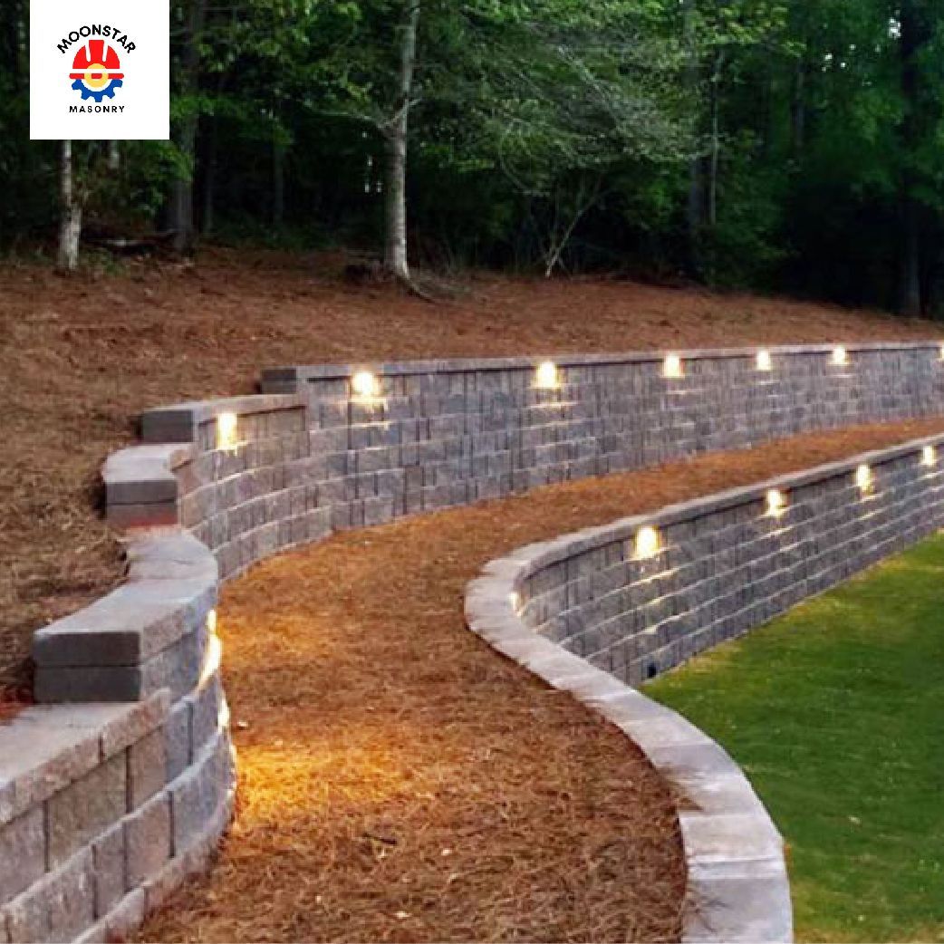 best retaining wall builder near lawrence ks