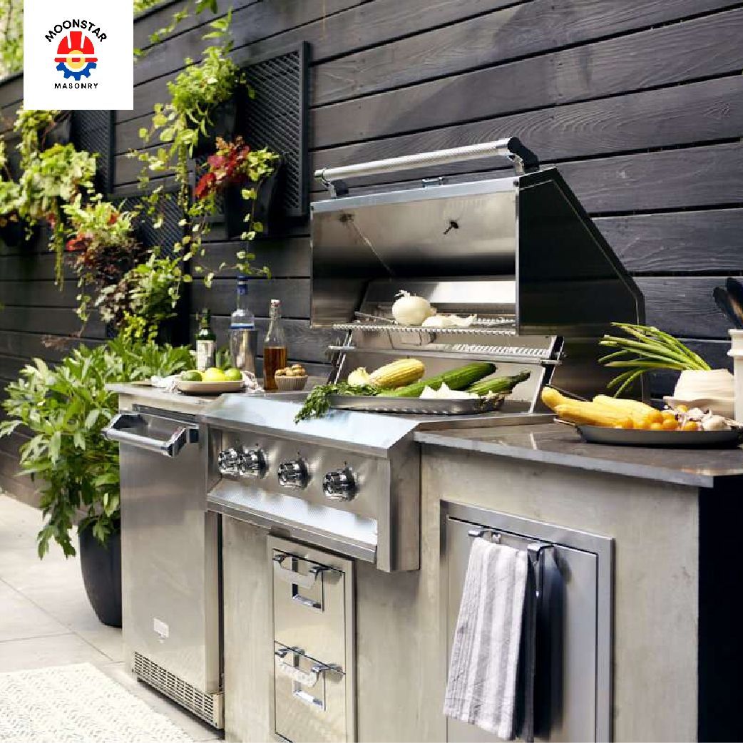 outdoor kitchen designer and builder near lawrence ks