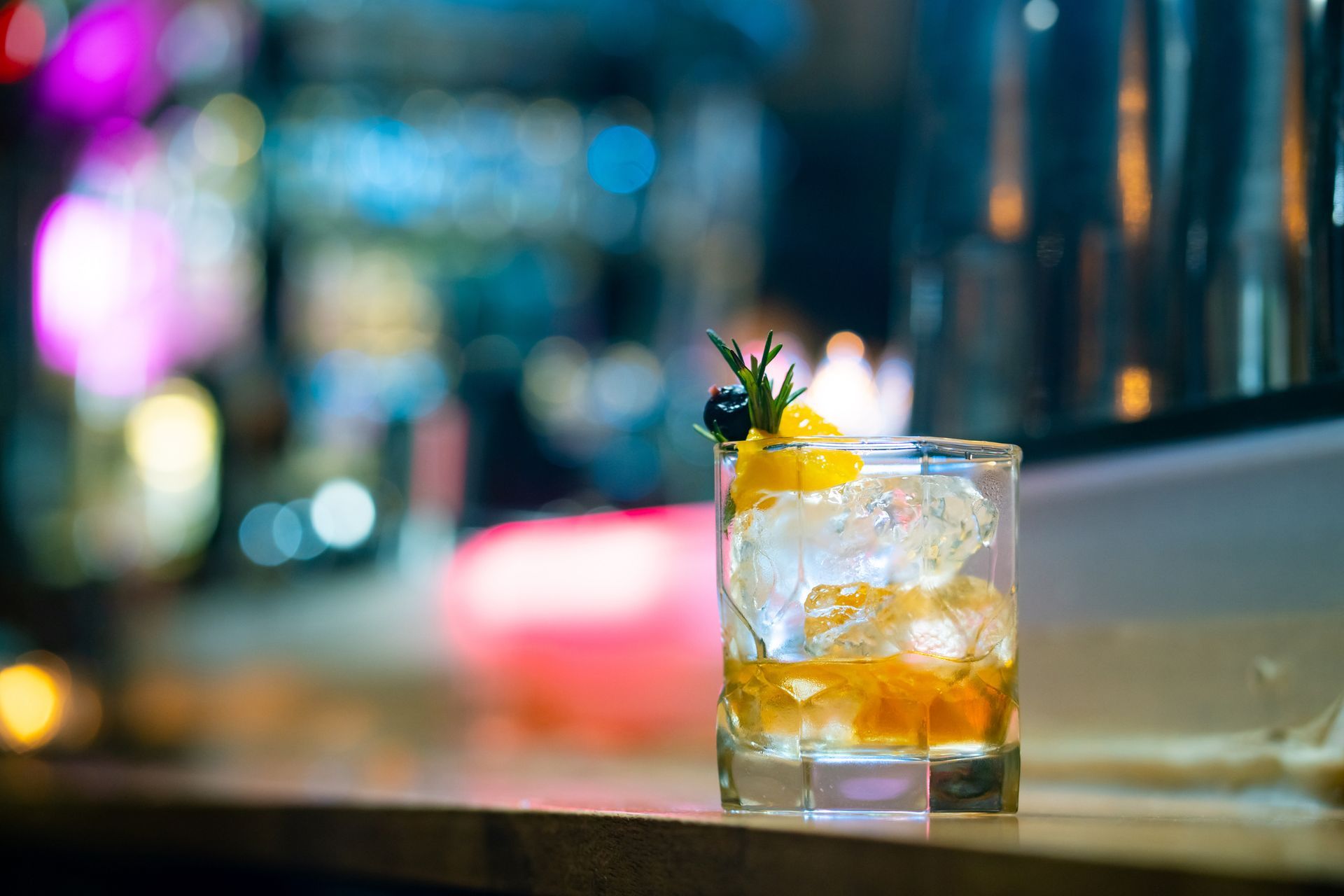 A Close up Of a Cocktail in A Glass on A Bar - Lee’s Summit, MO - Top Shelf Bartending Services, LLC
