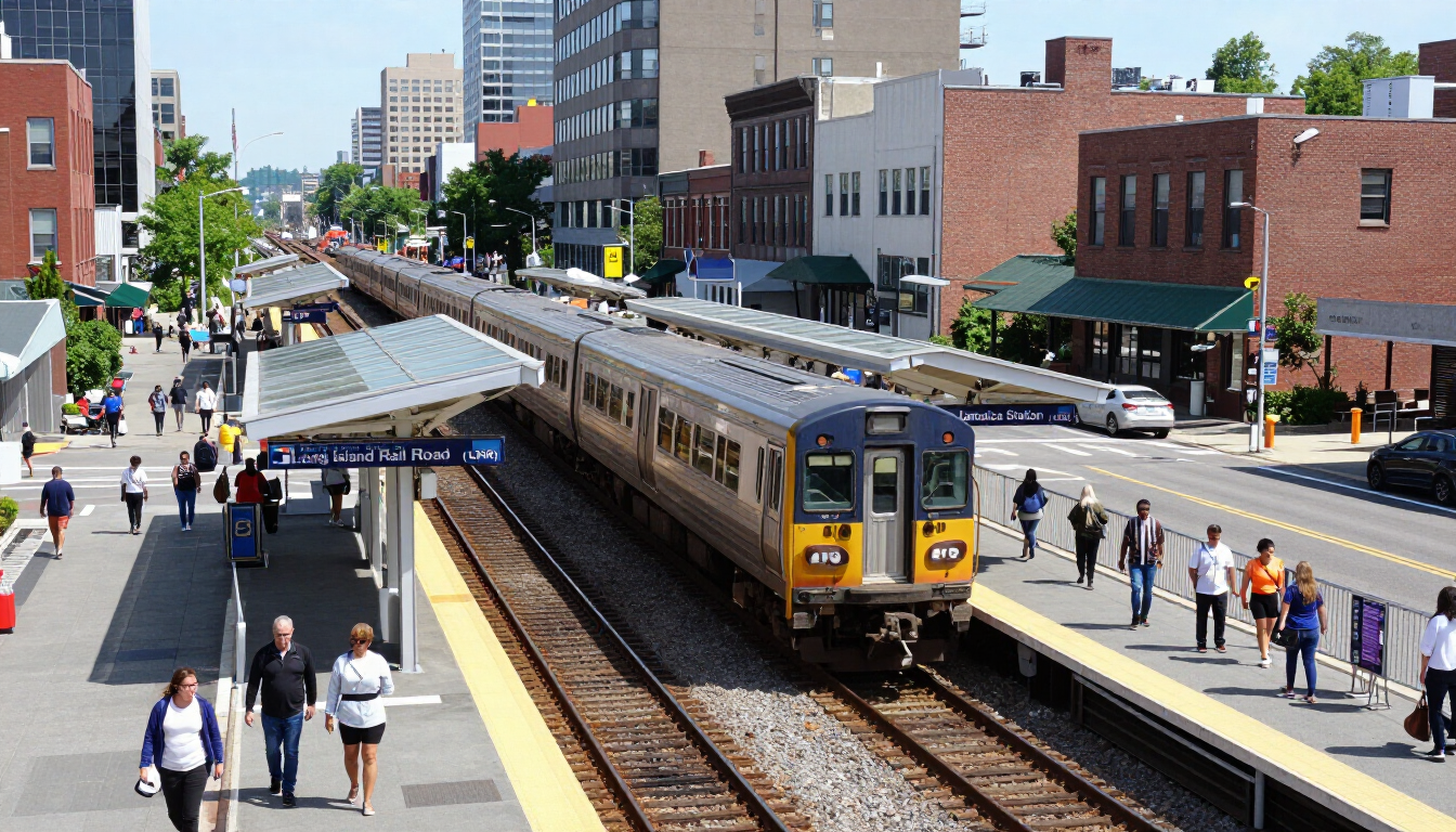Jamaica Station LIRR transit hub