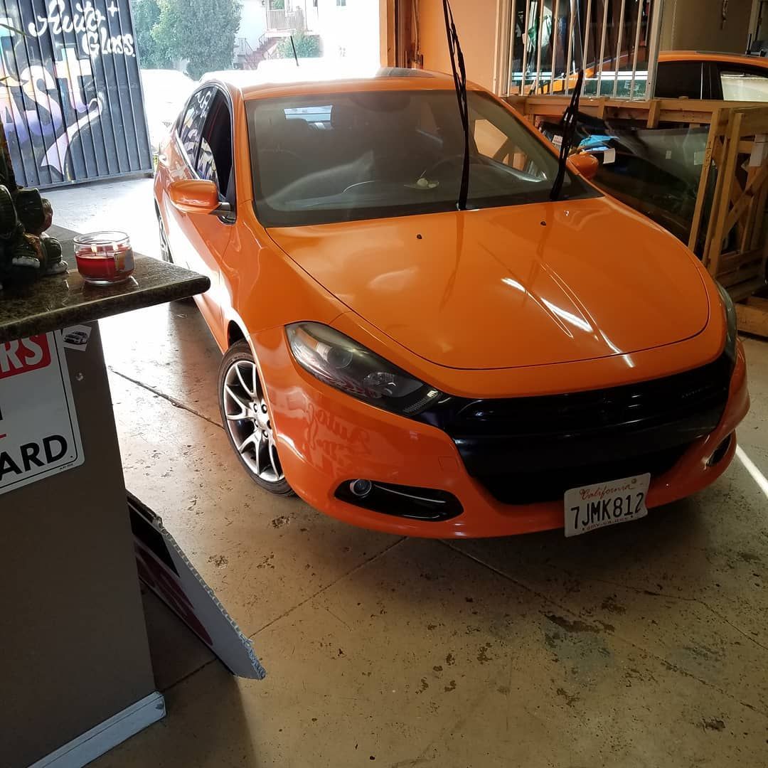 Orange Car - San Diego, CA - West Coast Auto Glass & Tinting