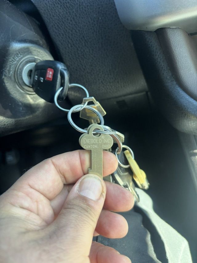 Ring of car and house keys