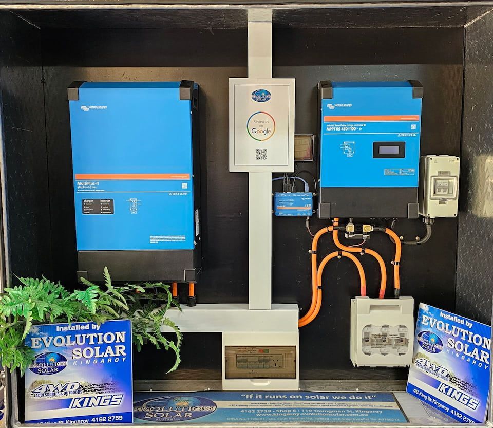 A Box that Says Evolution Solar on It — Evolution Solar Kingaroy in Kingaroy, QLD