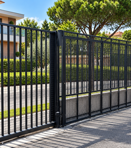Grate e cancelli installati