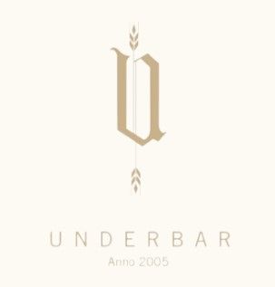 En logo for underbar anno 2005 med bokstaven u og piler.