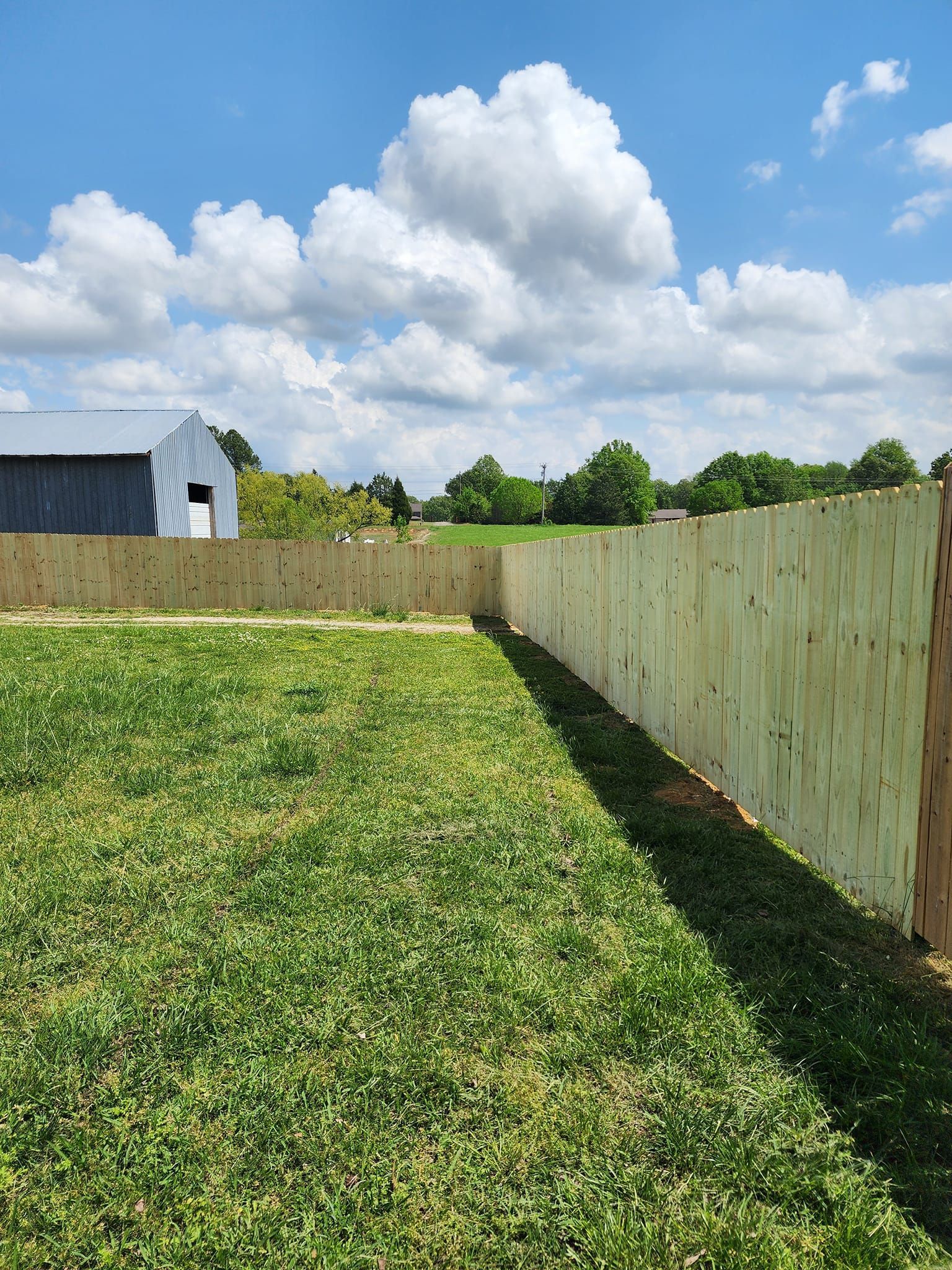 wooden fence