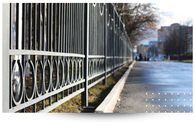 iron fencing