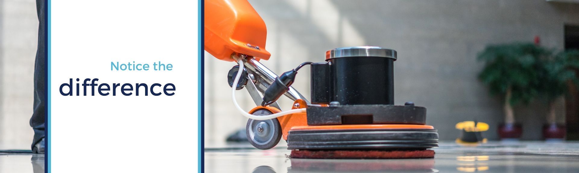Child in orange safety helmet beside stack of books and tools with “make the difference” text panel