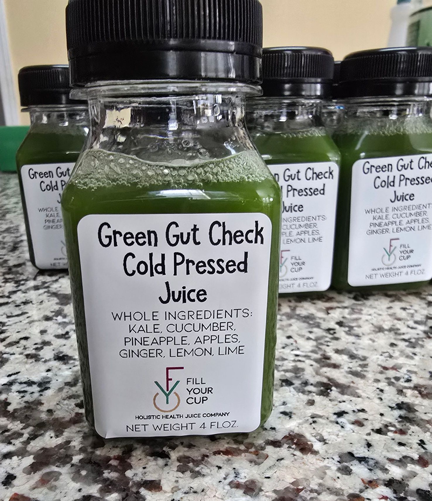 Bottles of green 