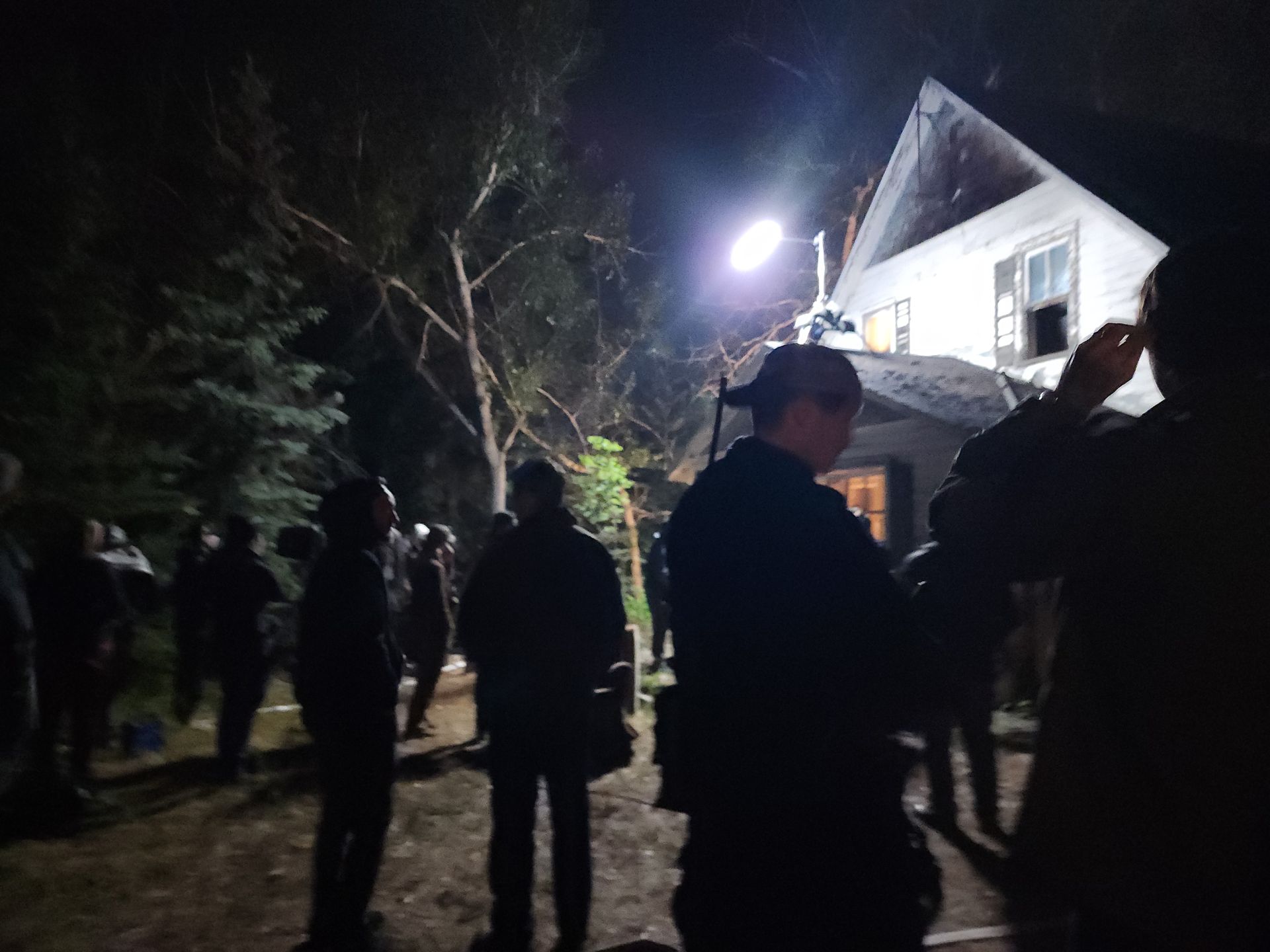 'The Order’, Didsbury, AB: Location with actors.