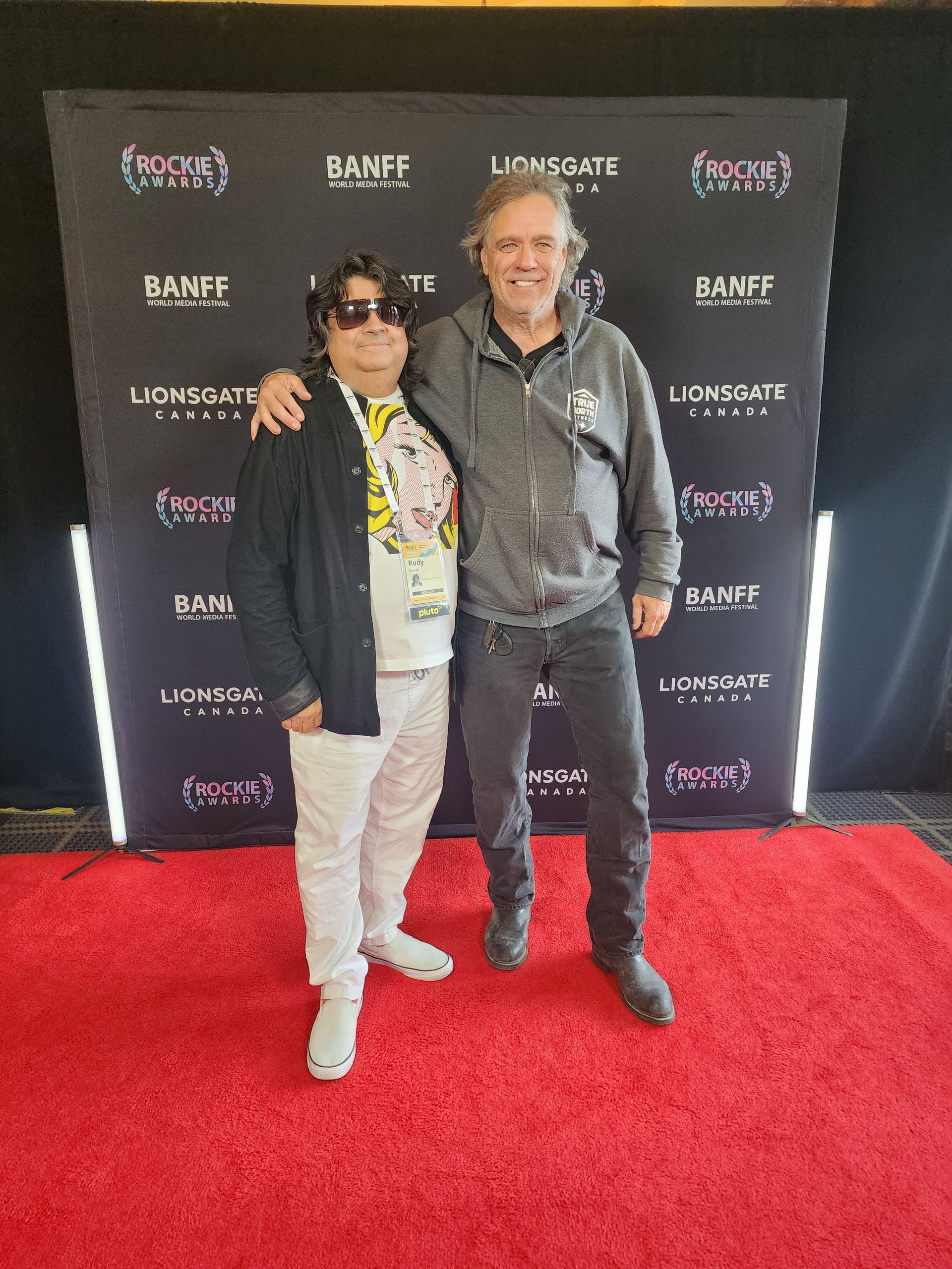 Banff World Media Festival: Producer Rudy Rupak with Matt Paproski.