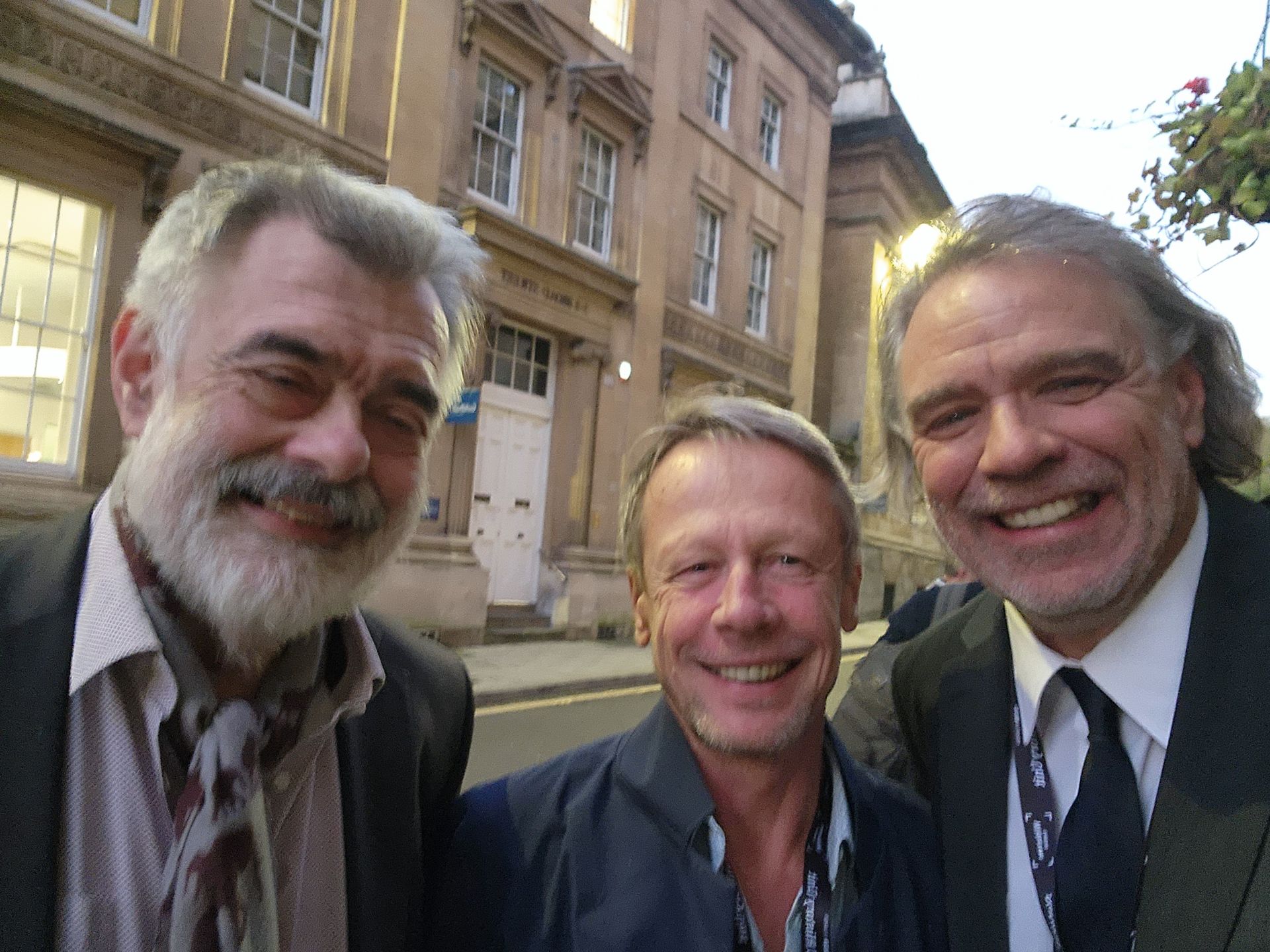 Wildscreen, Bristol, UK: Terra Mater’s Walter Kohler, Wolfgang Knopfler with Matt Paproski.