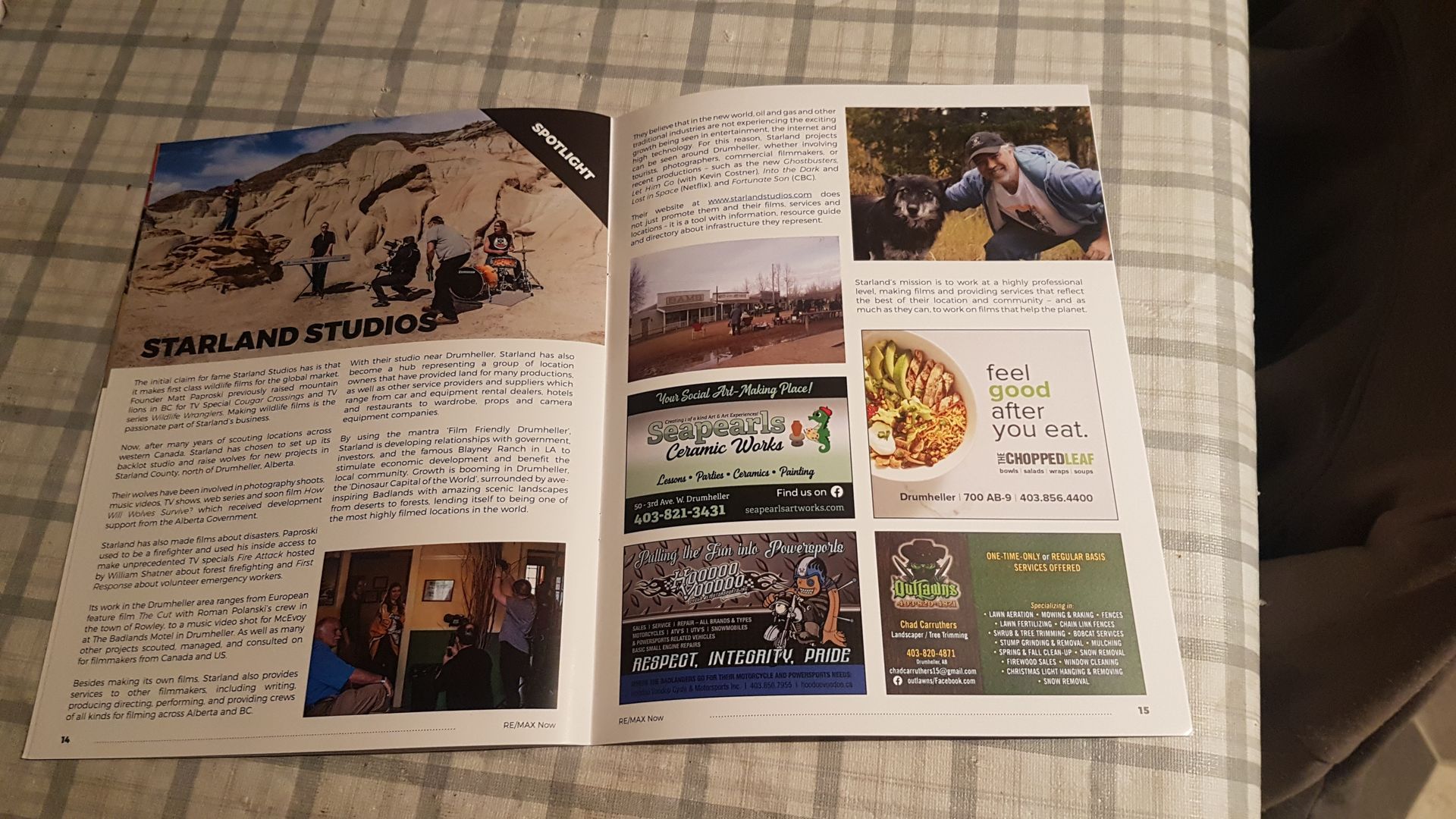 Starland Studios: magazine story.