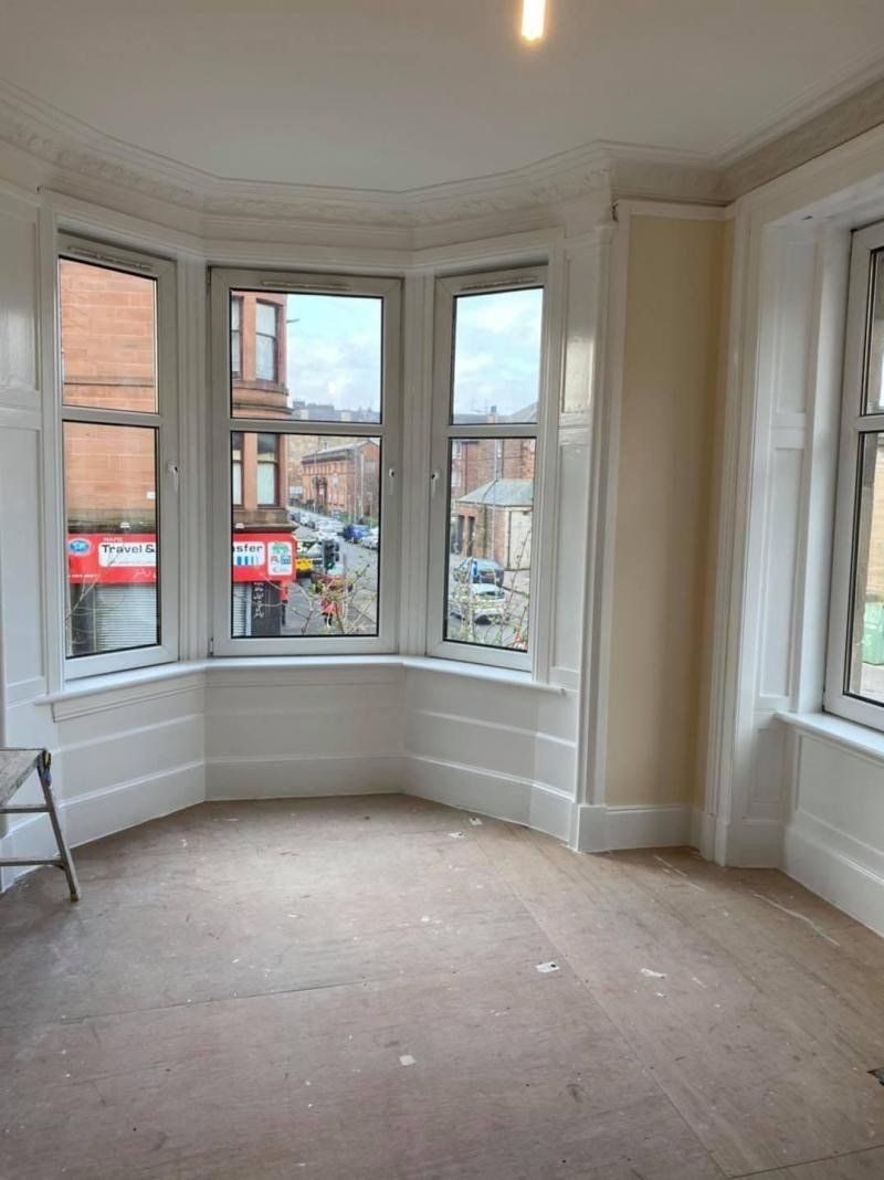 bay windows painted